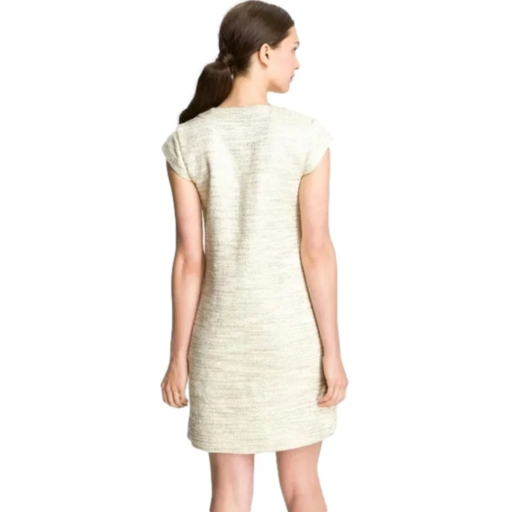 Kate Spade Heleen Gold Shift Sheath Dress Size 00